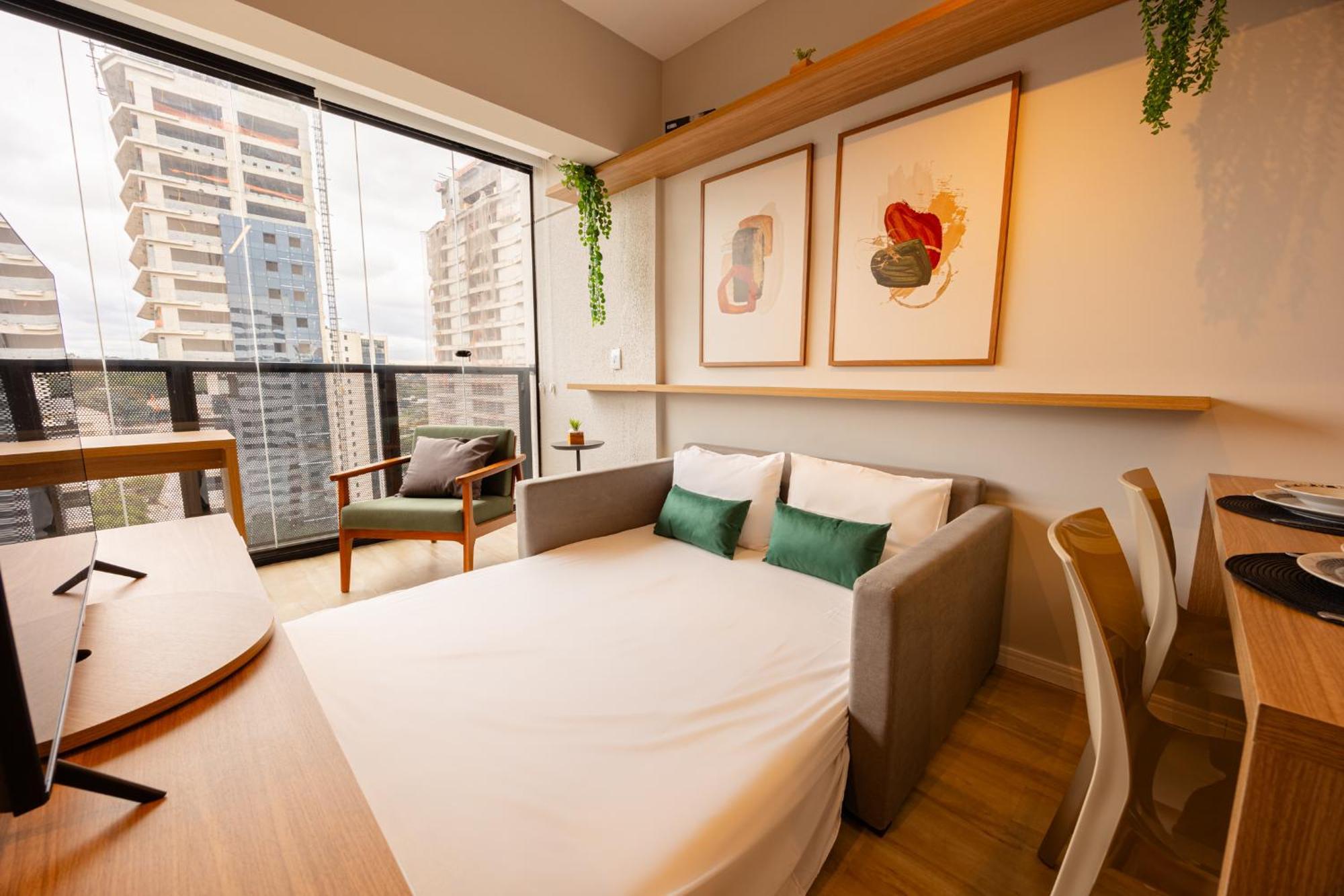 Apartamento Easy Star - Belissimo No Coracao Da Olimpia - Kc01i