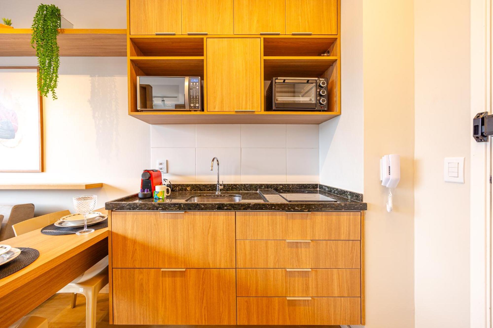 Apartamento Easy Star - Belissimo No Coracao Da Olimpia - Kc01i *